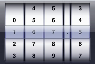 An example of a split picker.